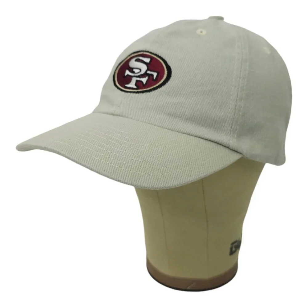 NFL San Francisco 49ers Adjustable Strapback Cap Football Baseball Hat Khaki